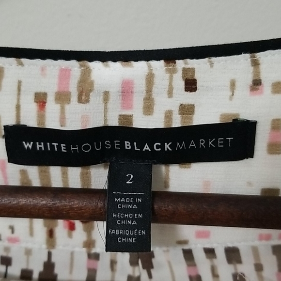 White House Black Market Women's Skirt Size 2 Mini Layered Flaired - Picture 3 of 7